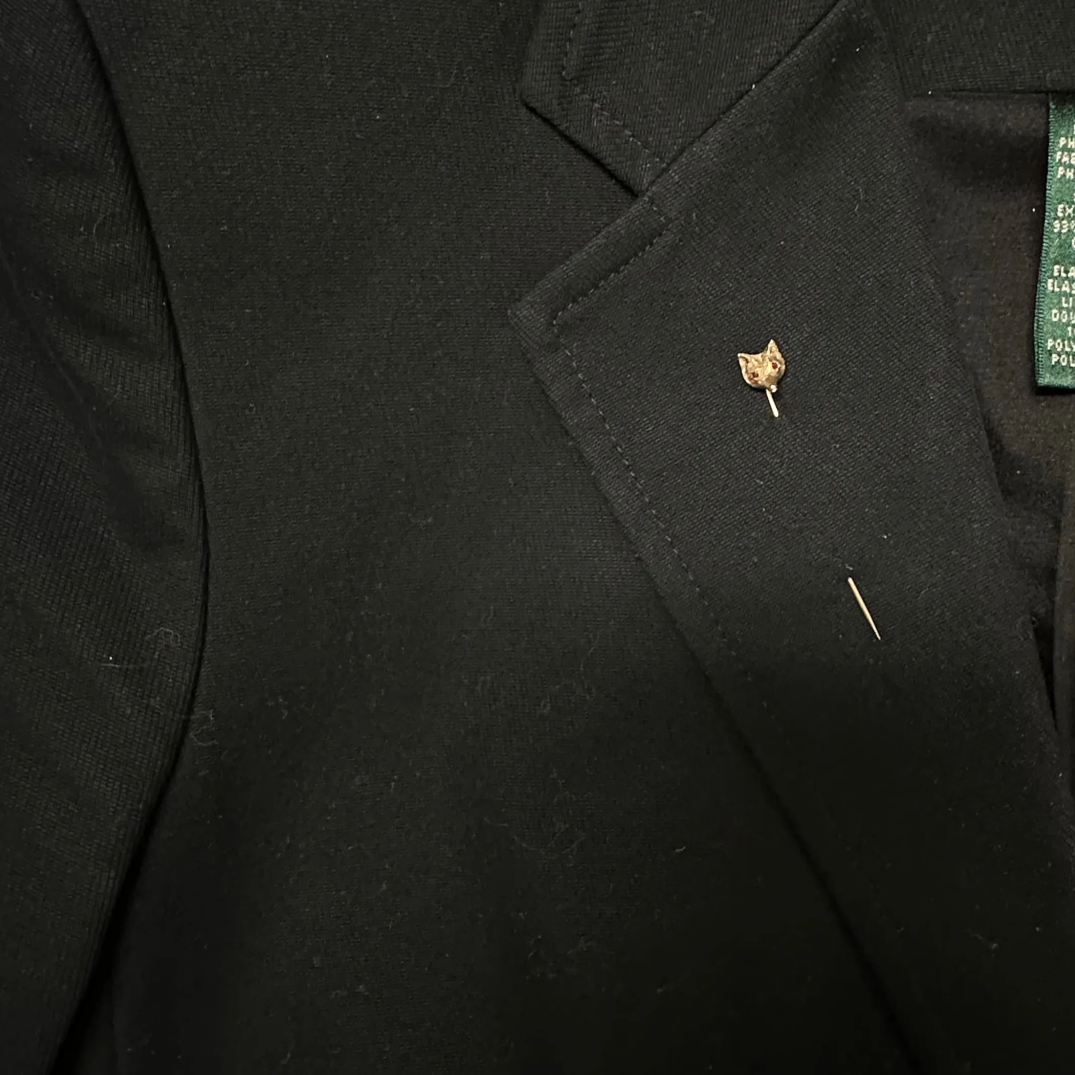 9k Antique Ruby Fox Stickpin