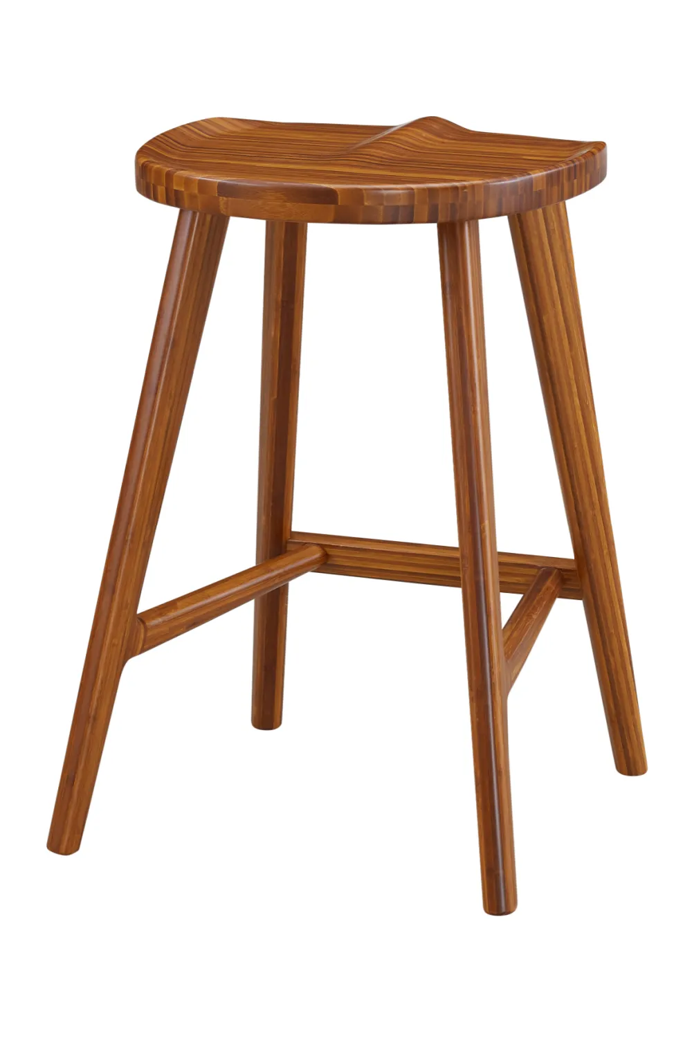 Amber Bamboo Counter Stools (2) | Greenington Max