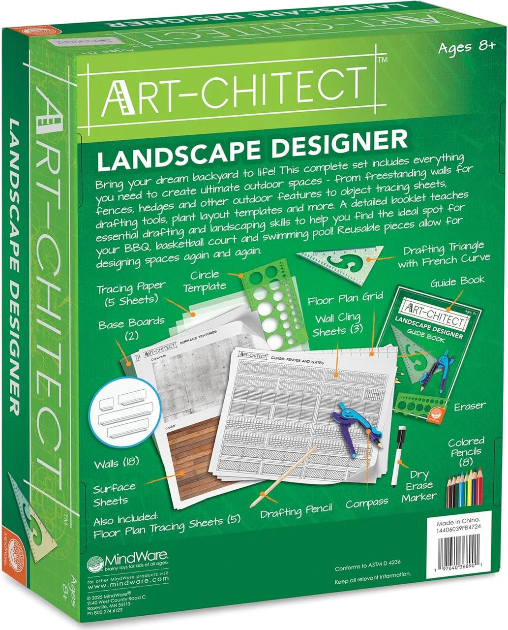 Art-chitect Landscape Designer Building Set