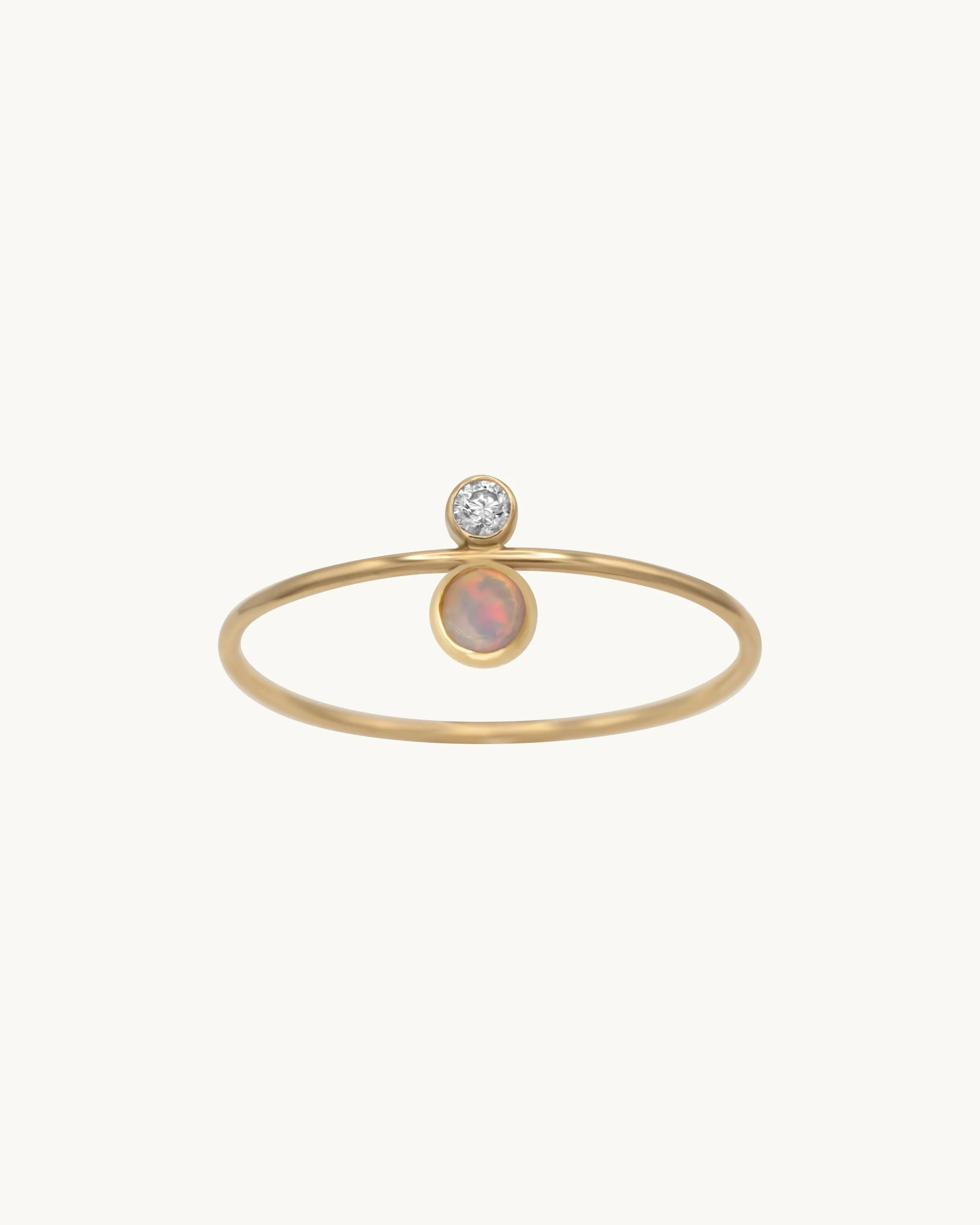 AUDREY Opal Ring 14K