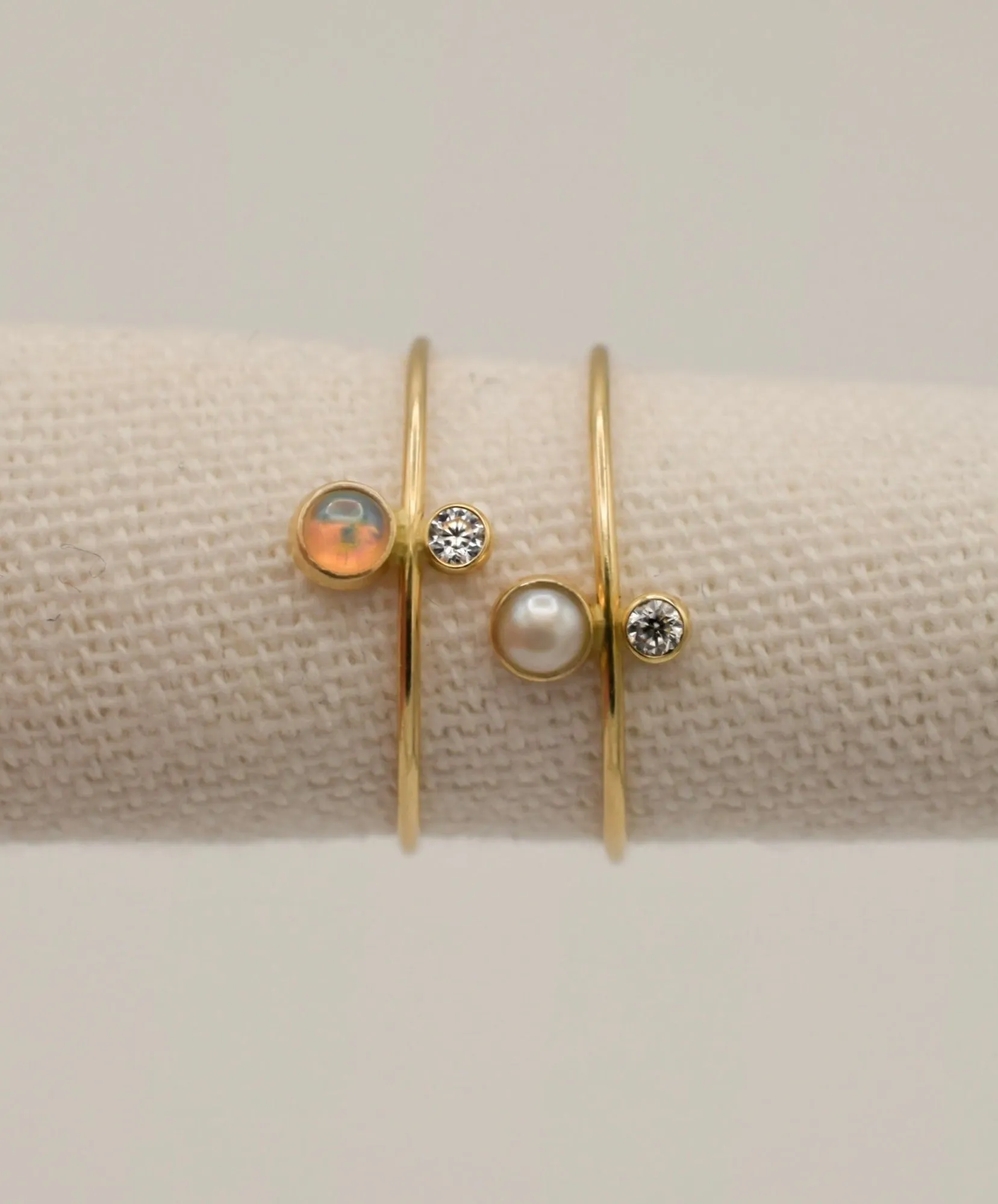 AUDREY Opal Ring 14K