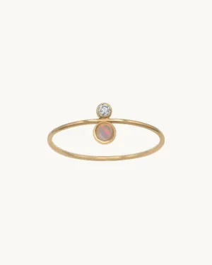 AUDREY Opal Ring 14K