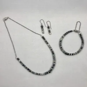 Australian Opal and USA Hematite Set