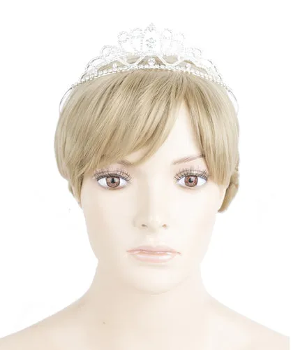 Bridal Wedding Prom Jewelry Crystal Rhinestone Dazzle Headband Tiara HA219 SV