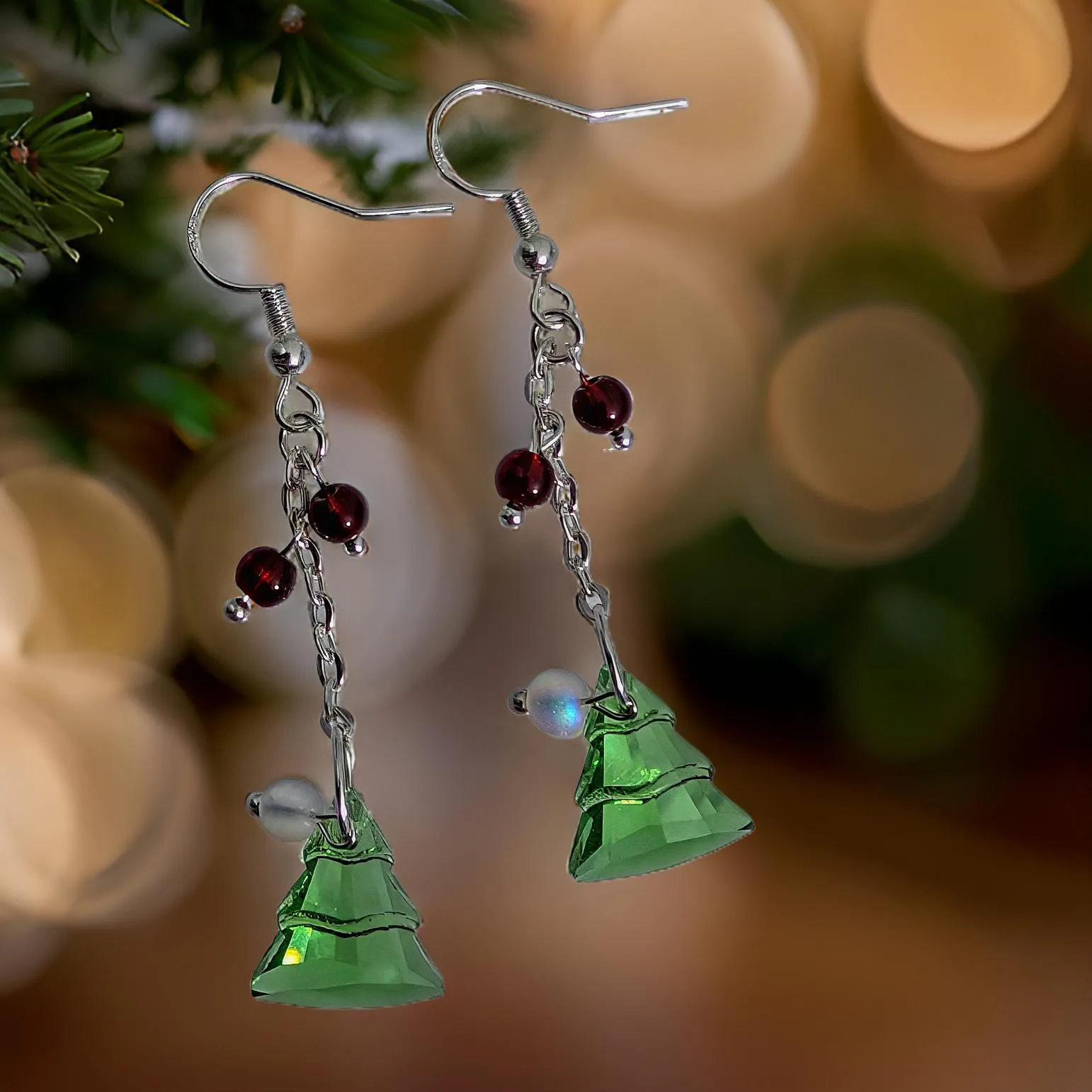 Christmas tree - Earrings