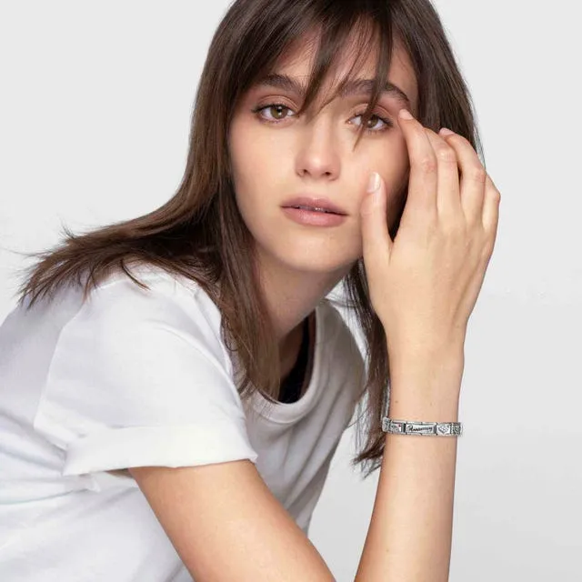 Composable White Opal Link - Silver - 330507/07