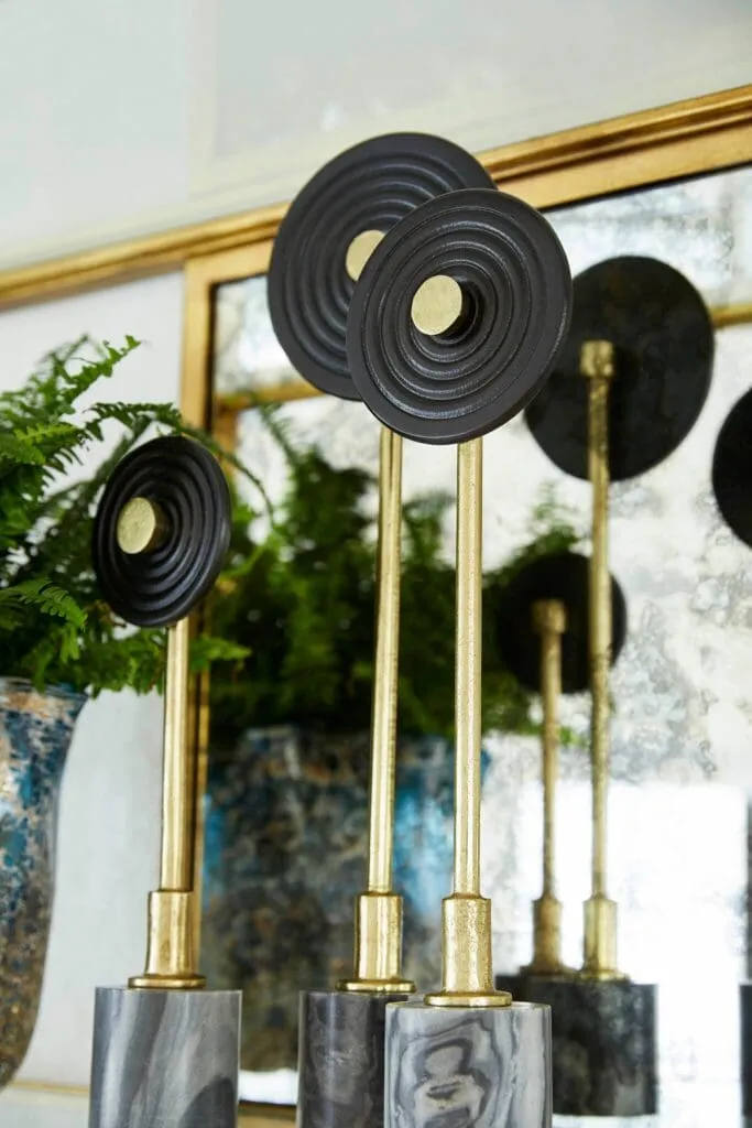 Cyan Design 11525 Mati Sculpture - Antique Brass - Tall