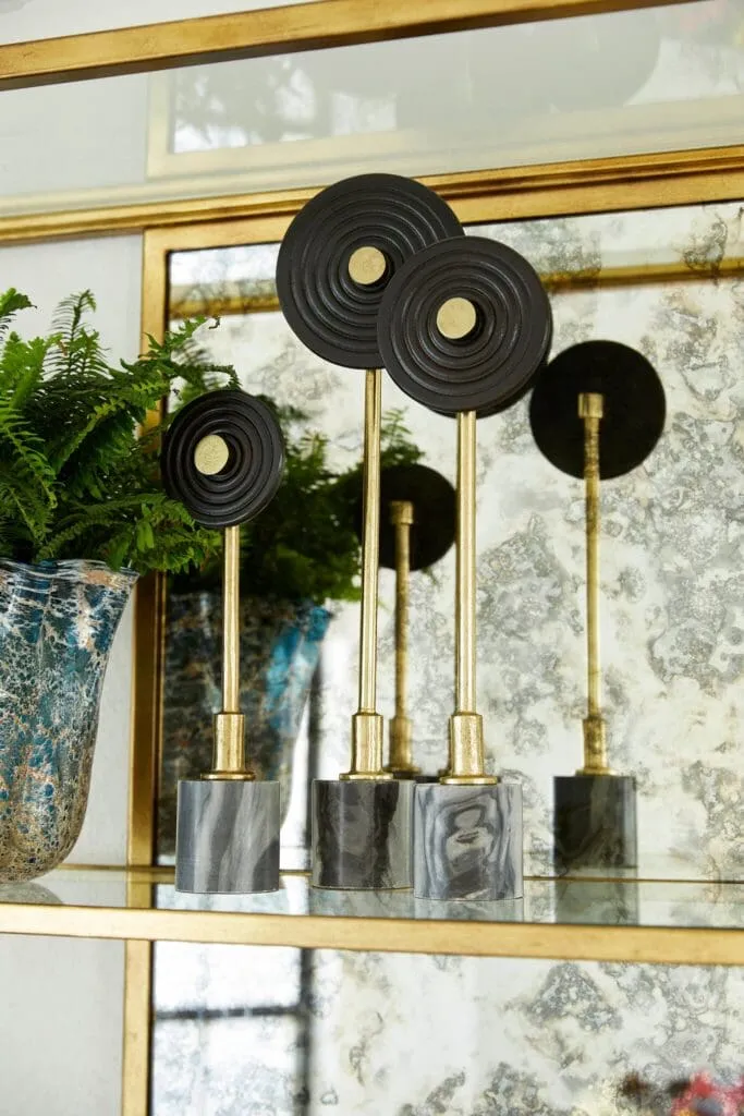 Cyan Design 11525 Mati Sculpture - Antique Brass - Tall