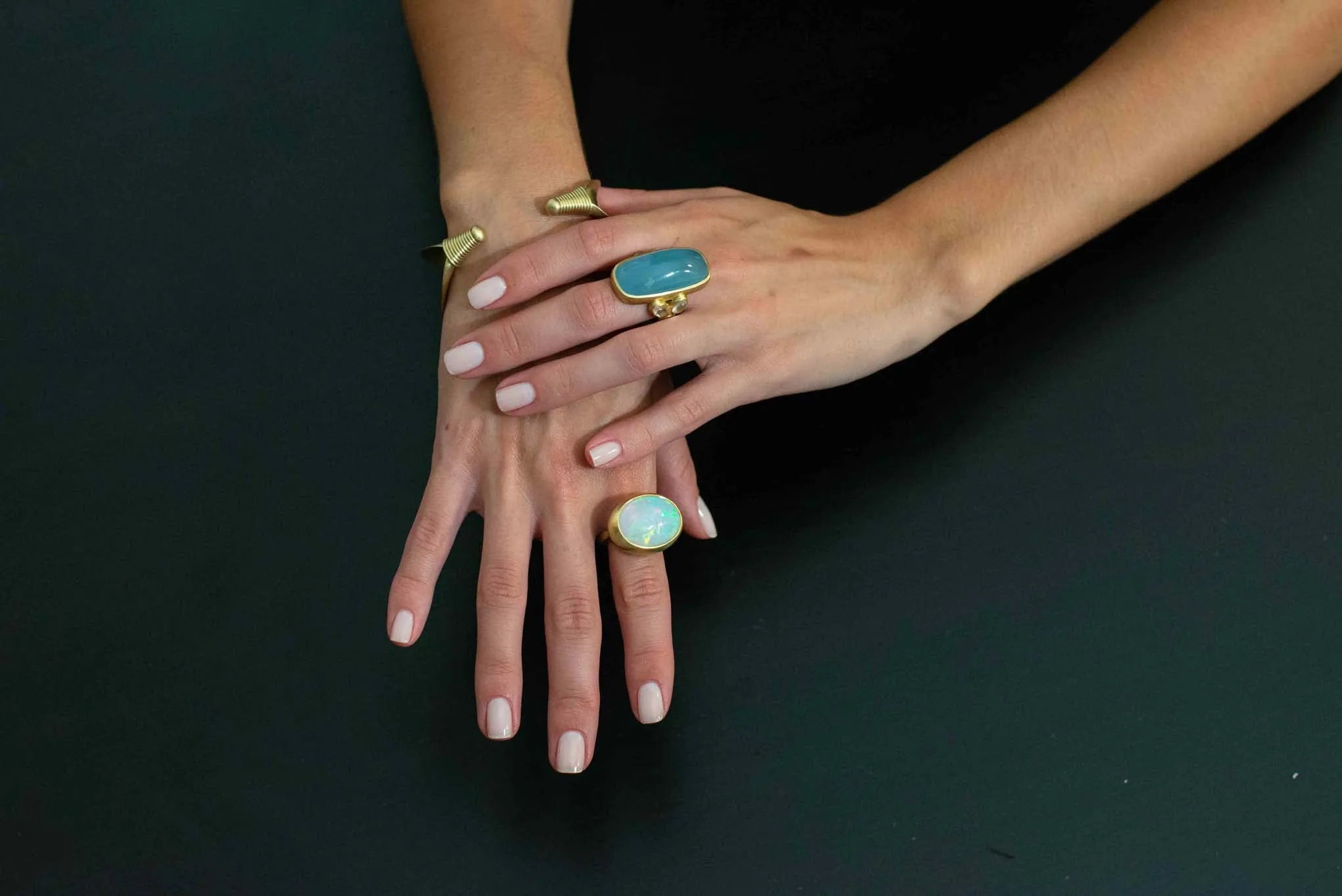 Ethiopian Opal Ring