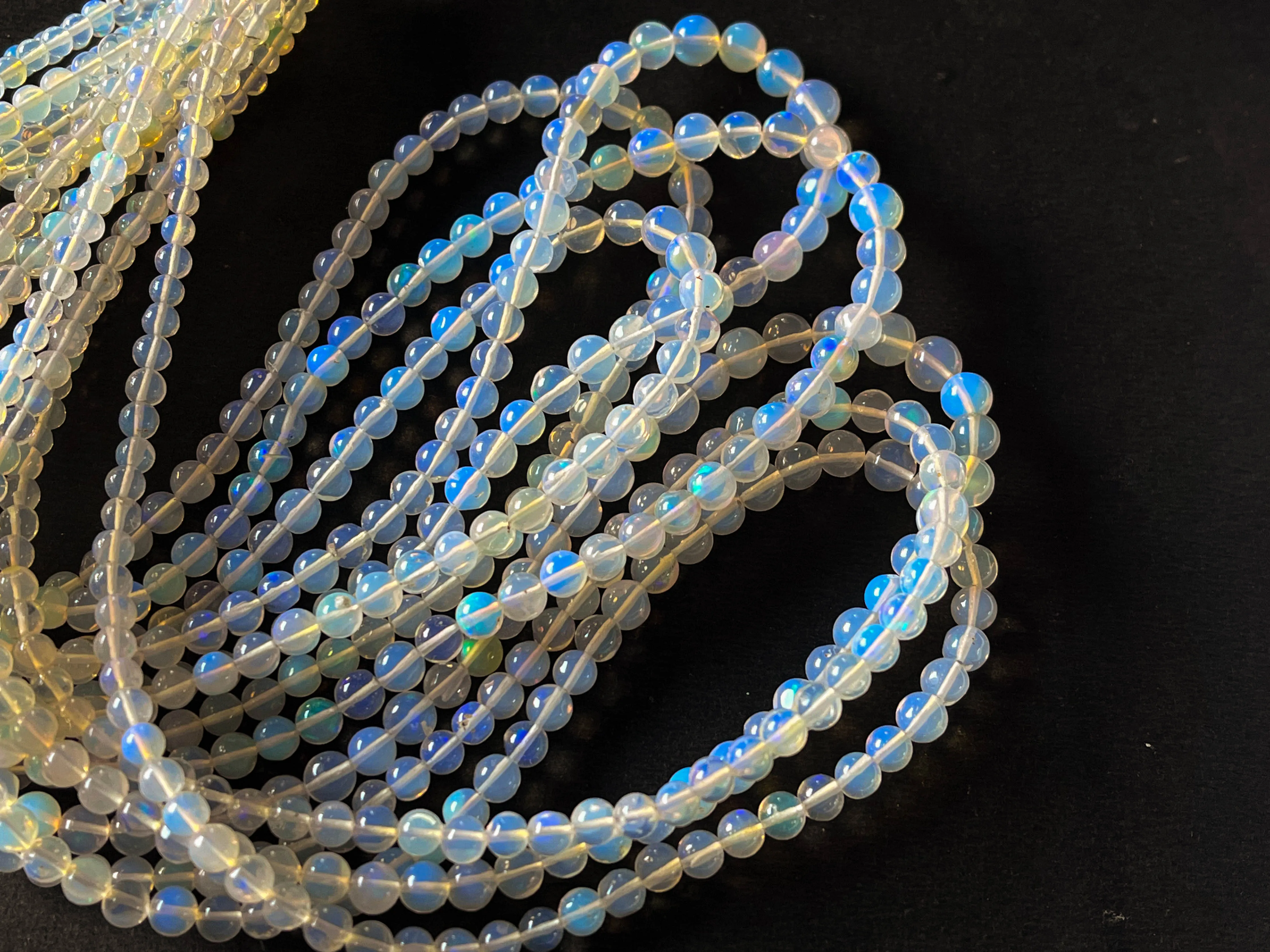 Ethiopian Opal Spherical Shape Beads