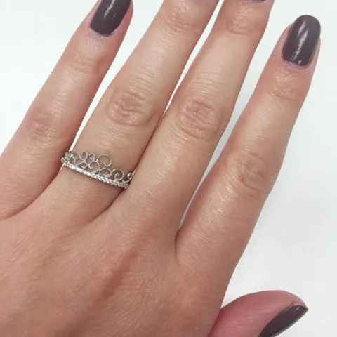 Gold Crown Ring