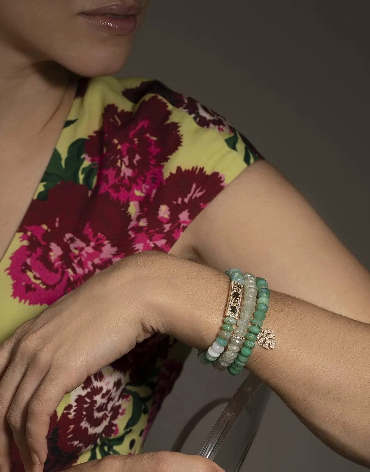 Good Luck Peru Opal Bead Bracelet
