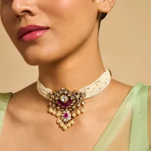 Kundan Necklace 173035
