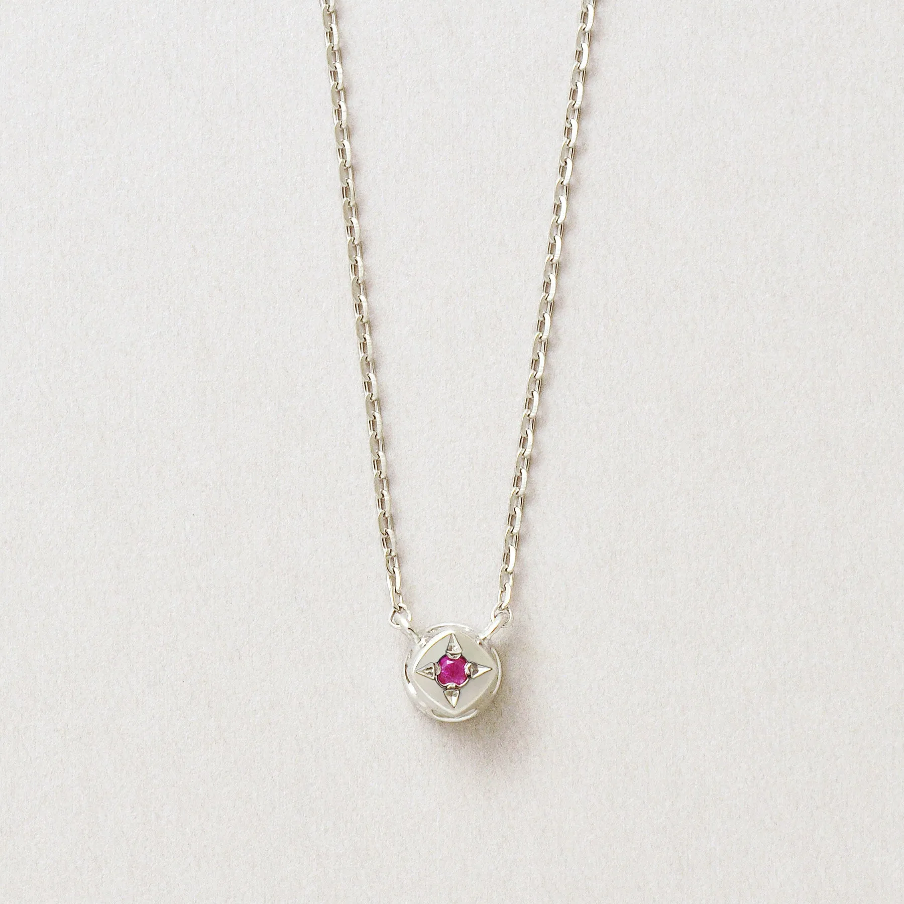 [Limited Edition] Platinum Diamond Solitaire Necklace