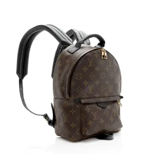 Louis Vuitton Monogram Canvas Palm Springs PM Backpack (SHF-20978)