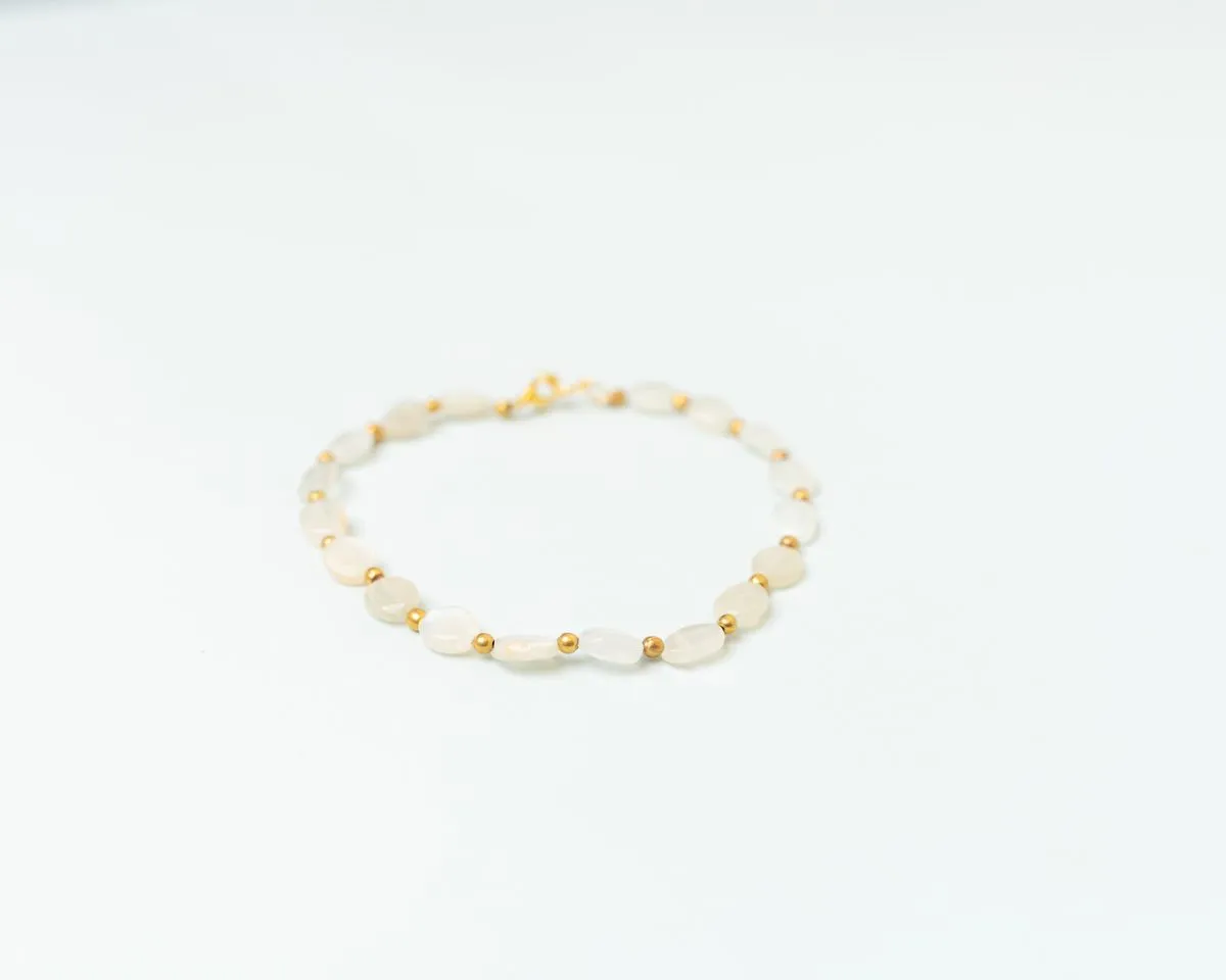 Moonstone Anklet