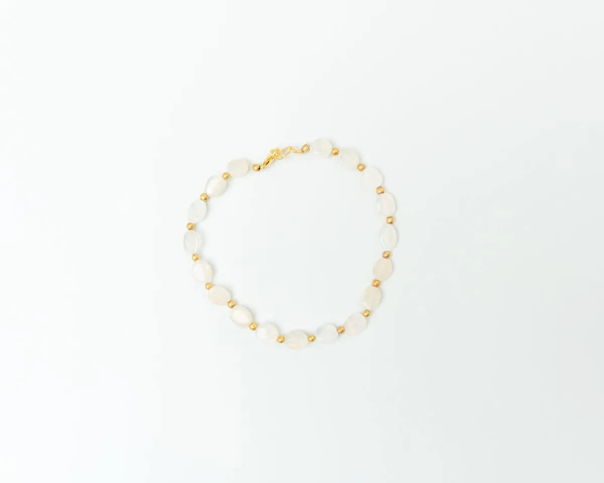 Moonstone Anklet