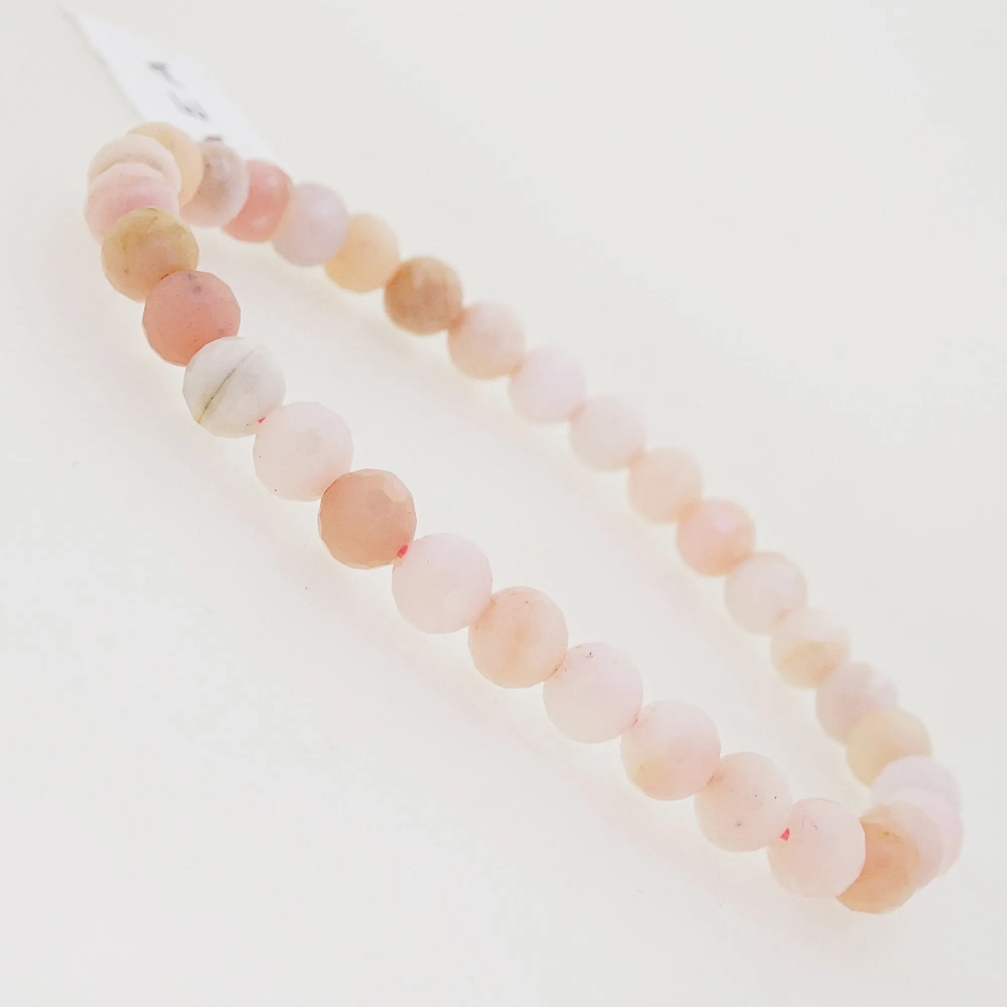 Pink Opal Faceted 6mm
