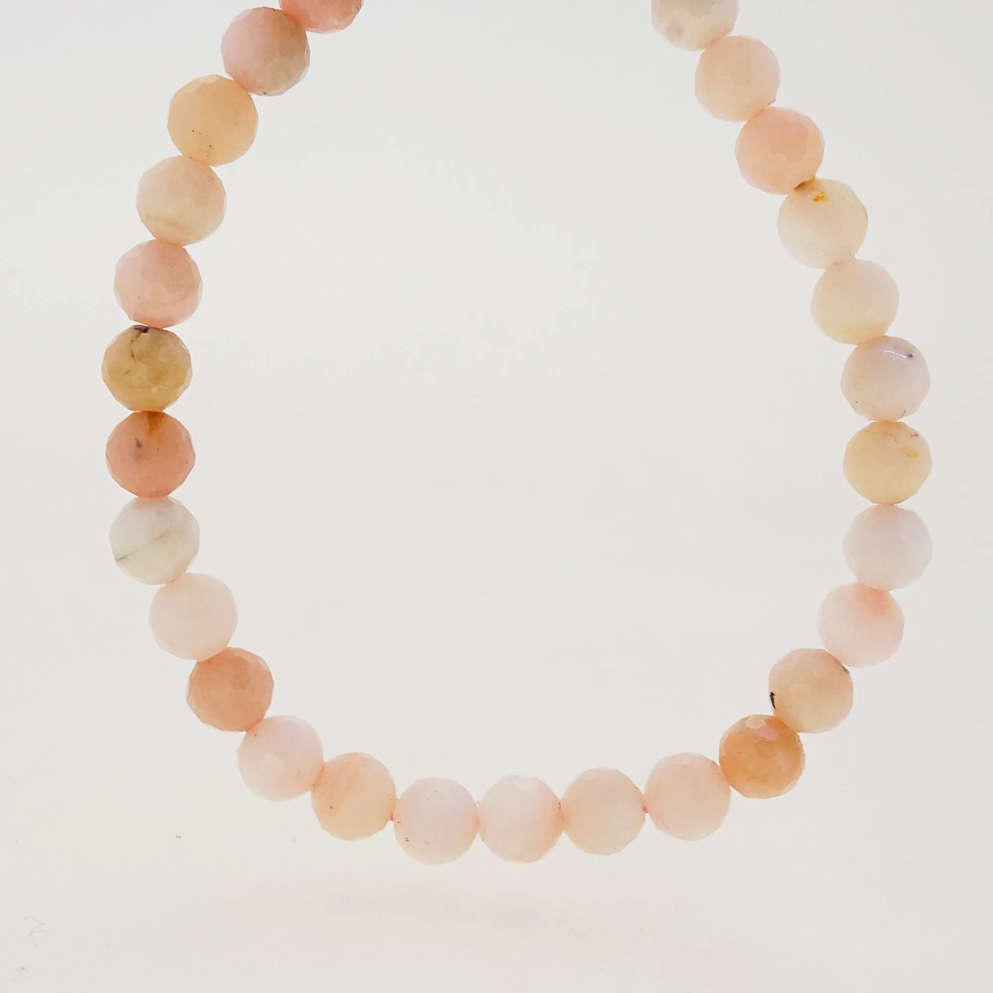 Pink Opal Faceted 6mm