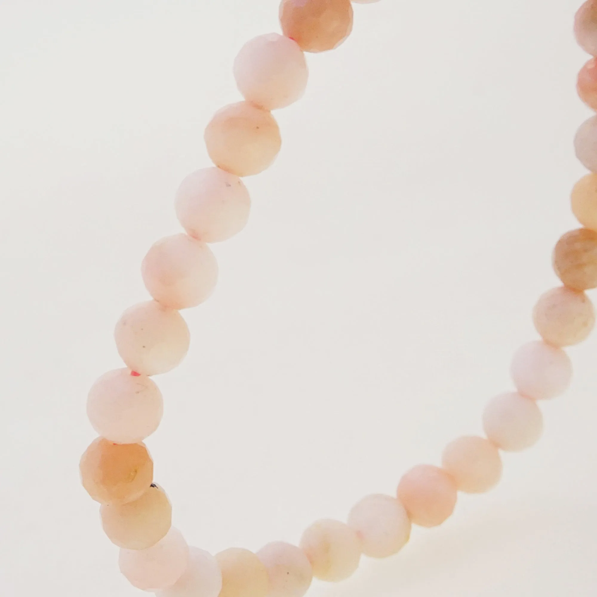 Pink Opal Faceted 6mm