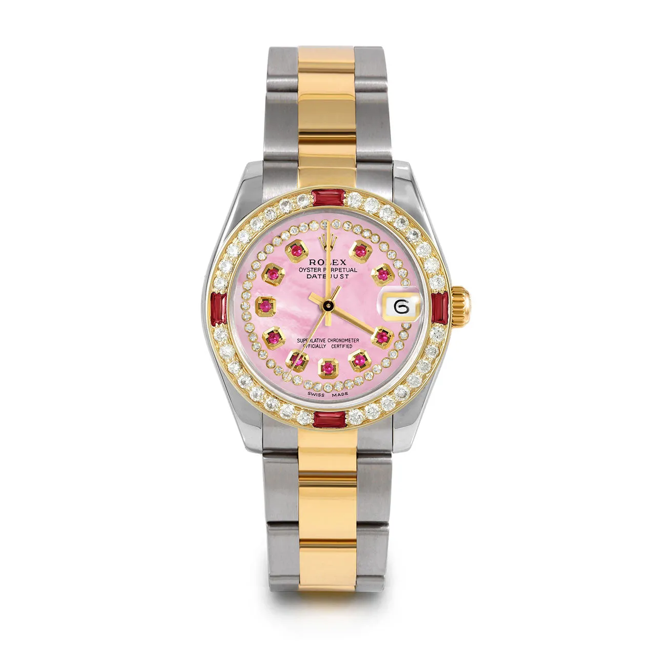 Rolex Datejust 31mm | 178273-PMOP-STRR-4RBY-OYS