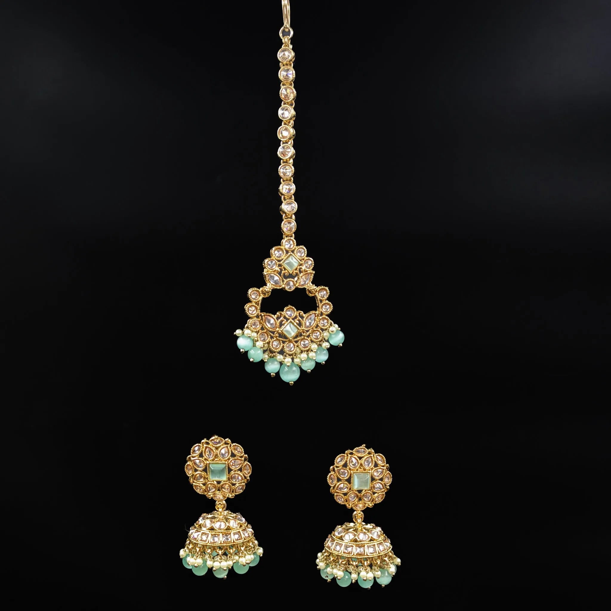 Round Neck Antique Necklace Set 7192-33