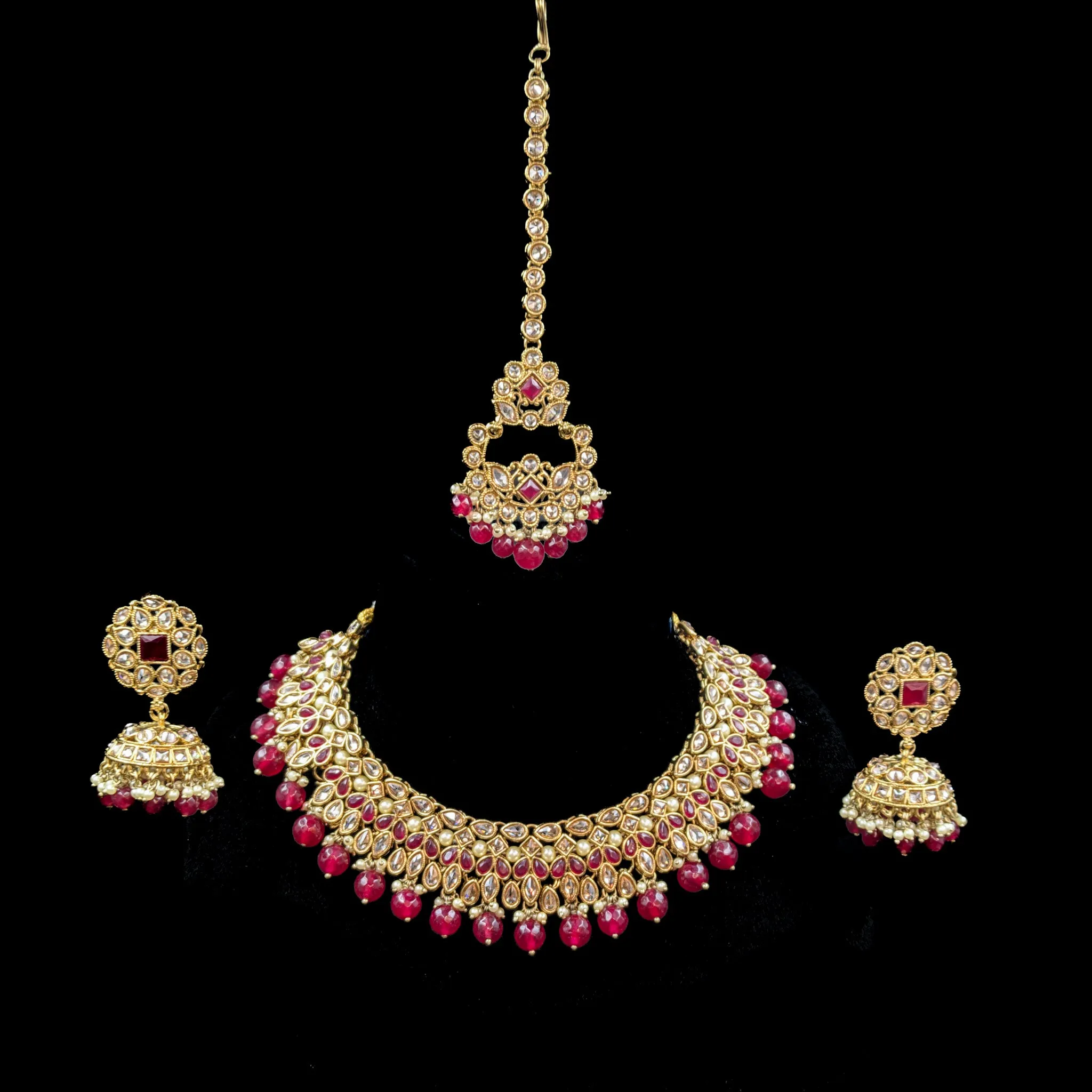 Round Neck Antique Necklace Set 7192-33
