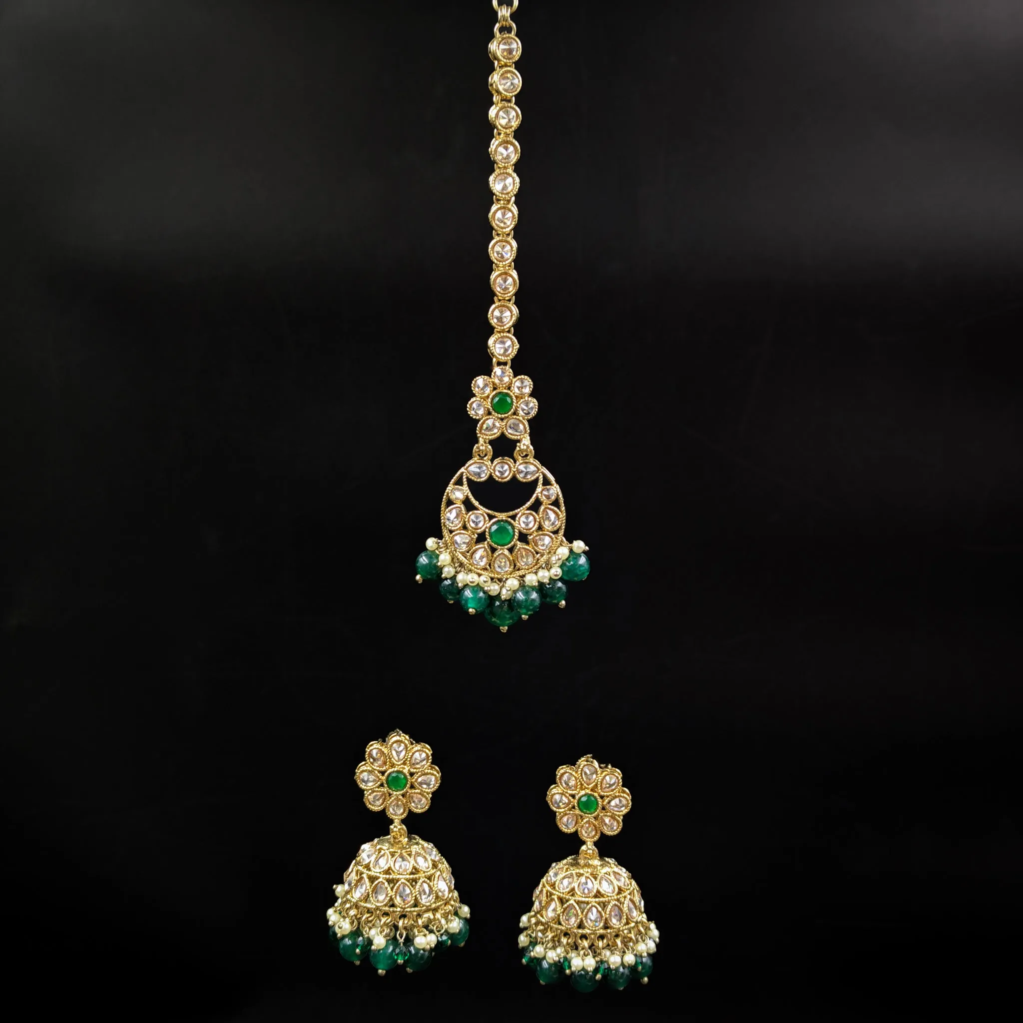 Round Neck Antique Necklace Set 7195-33