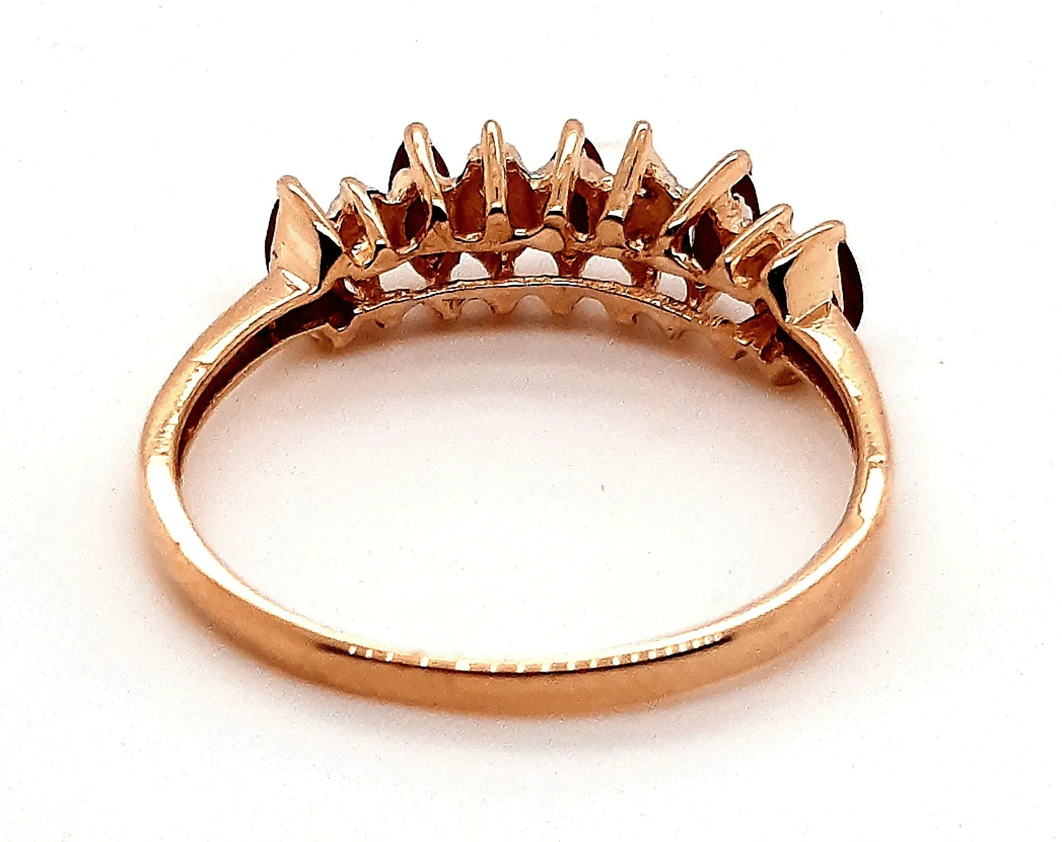 Ruby and Diamond Yellow Gold Ring