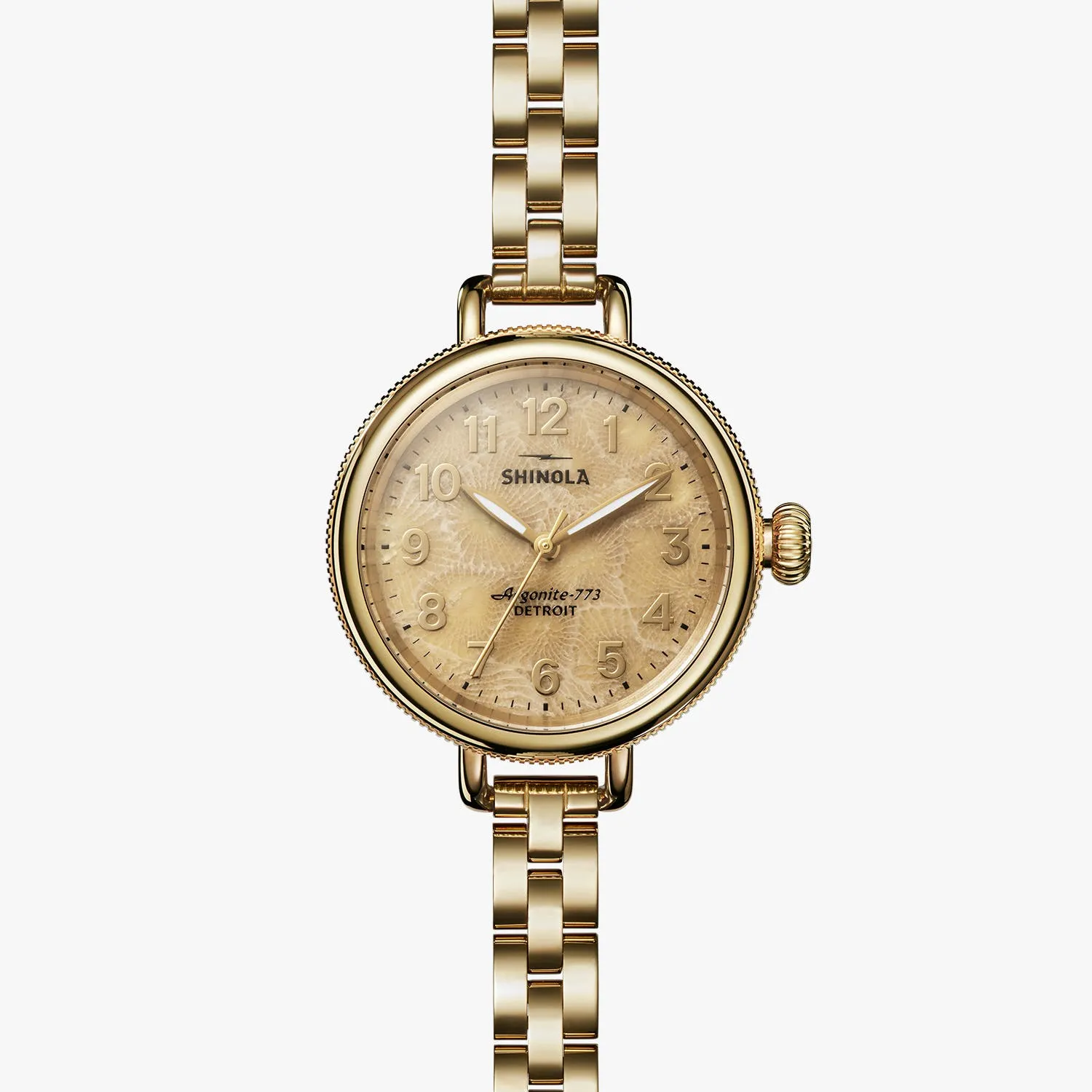 Shinola: 34mm Petoskey Stone Birdy