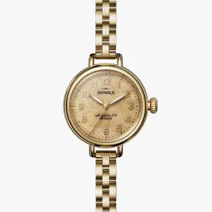Shinola: 34mm Petoskey Stone Birdy