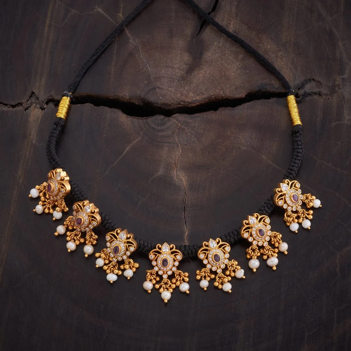 Silver Temple Necklace 165778