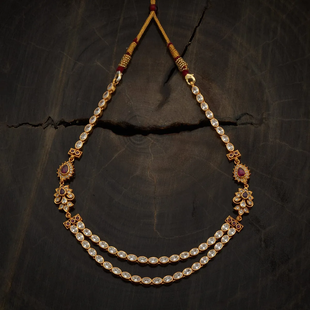 Silver Temple Necklace 169996