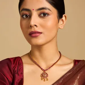Silver Temple Necklace 170599