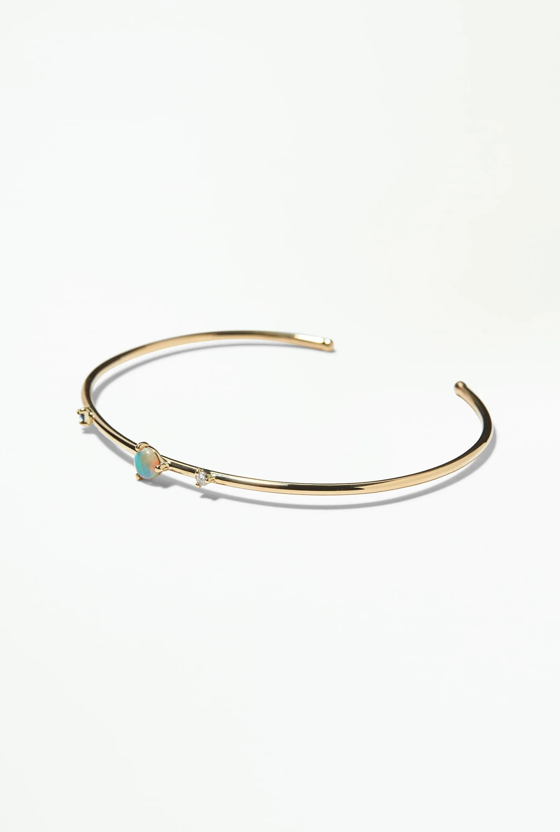 Three Stone Opal Cuff