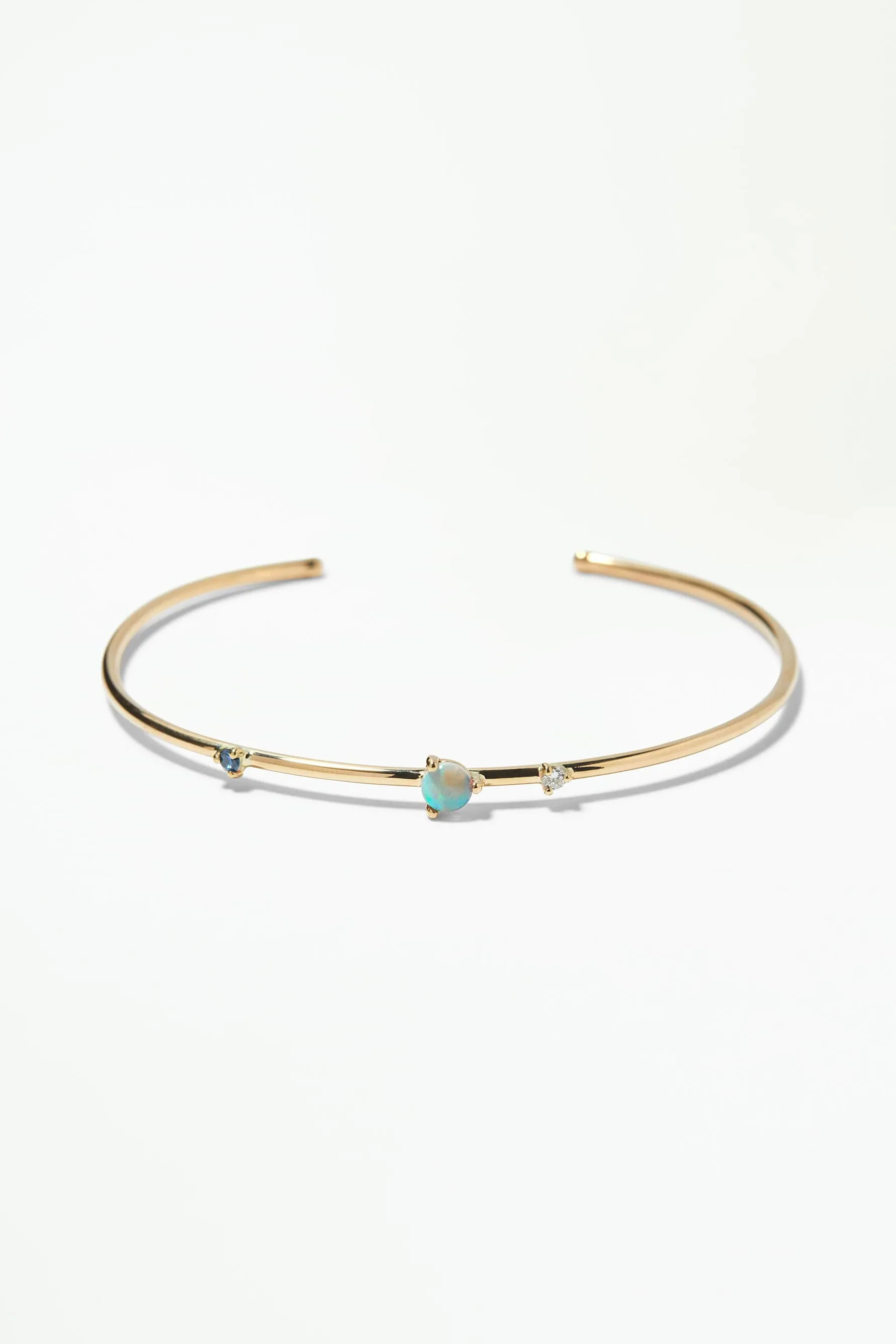 Three Stone Opal Cuff